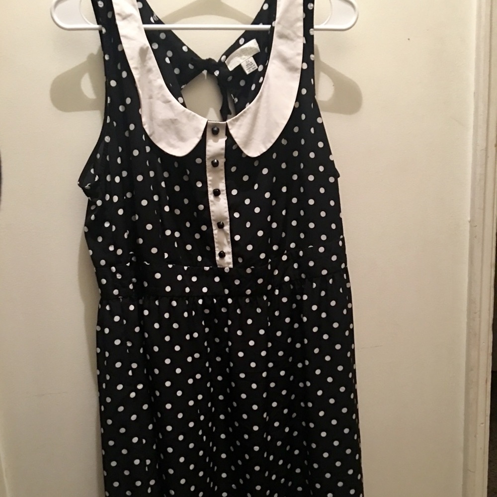 Plus Size Polka Dot Dress
